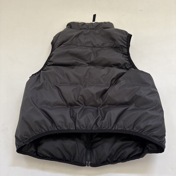 NIKE REVERSIBLE Duck Down Puffer Vest Womens Medium Retro Y2K Athleisure - Picture 5 of 11